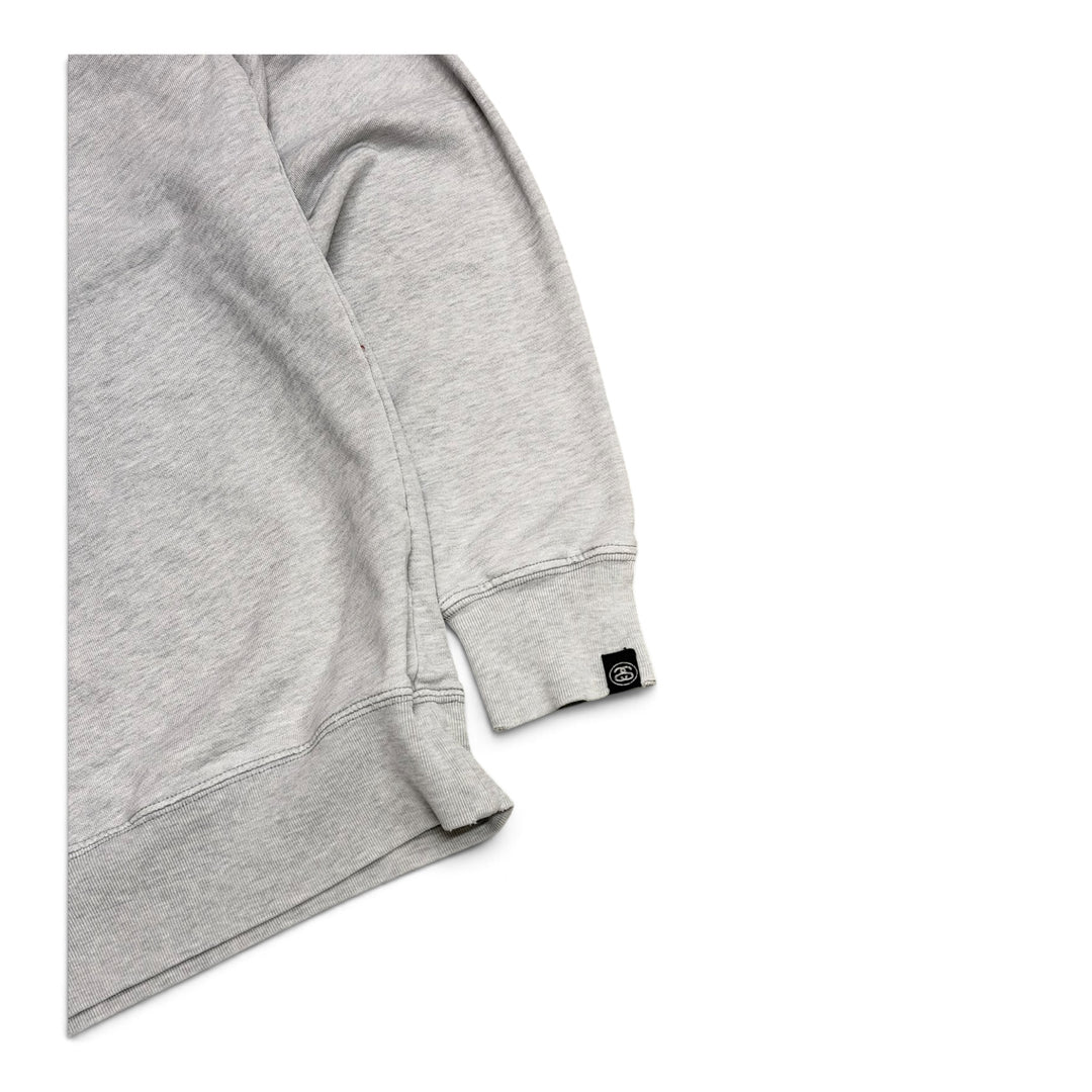 Stussy Down Patrol Crew Neck Sweatshirt Grey (M)