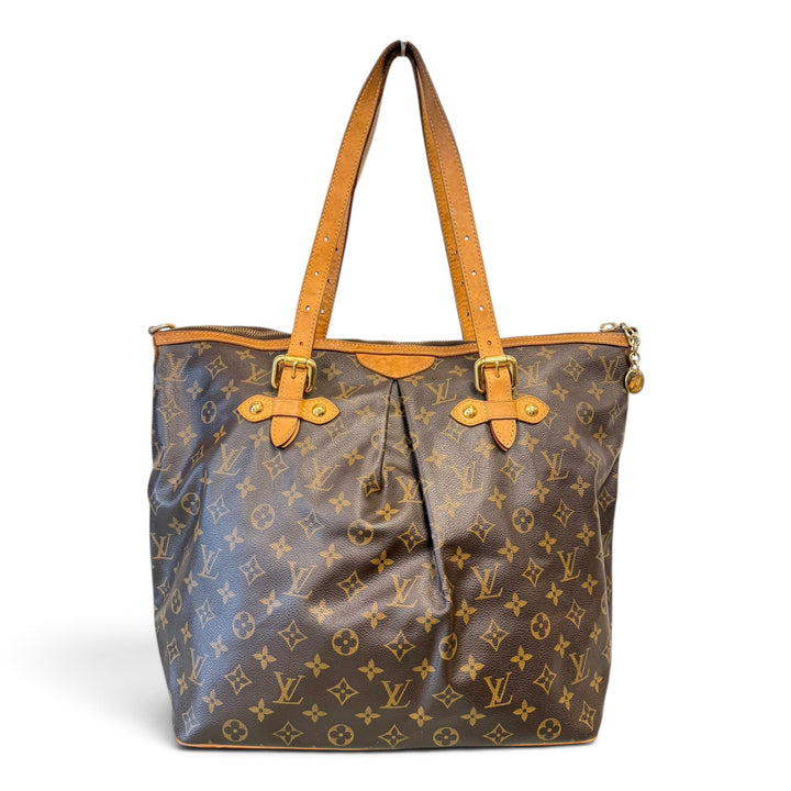 Louis Vuitton Canvas Palermo Monogram  Shoulder Bag Monogram