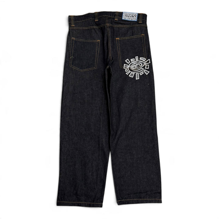 Always Do Dark Blue Denim Trousers (L)