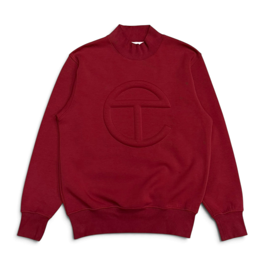 Telfar Mock Neck Sweatshirt Red (M)