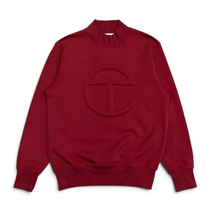 Telfar Mock Neck Sweatshirt Red (M)