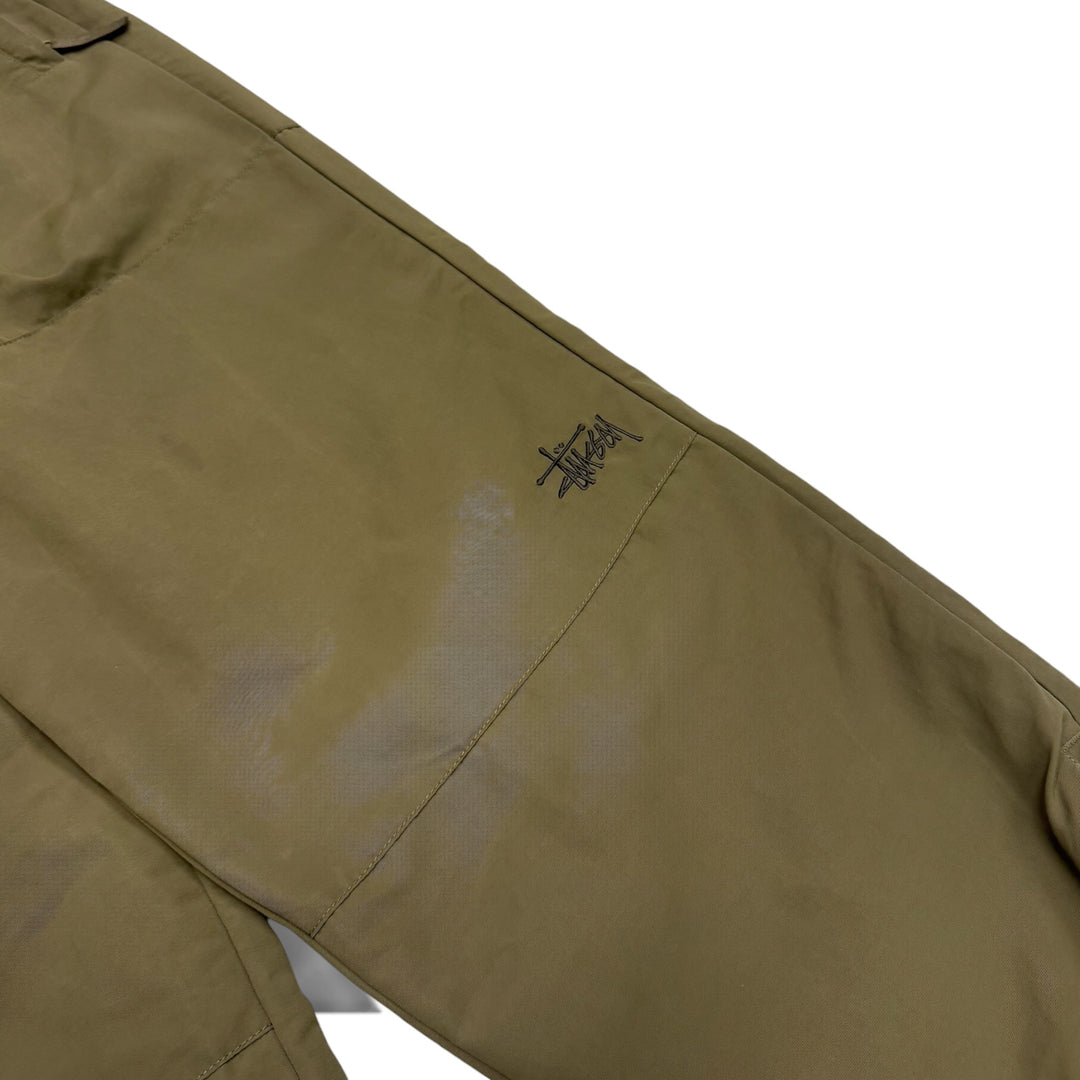 Stussy Khaki Tracksuit Bottoms (XL)