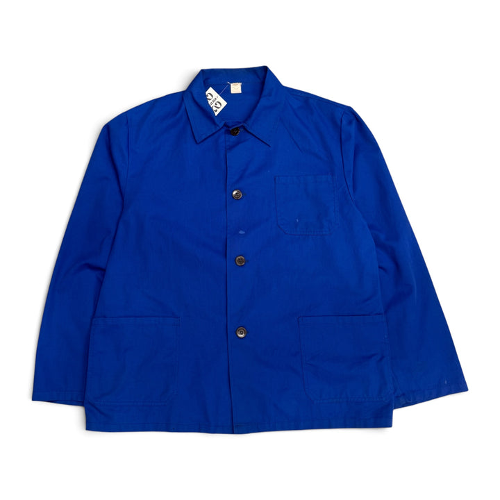 Vintage Distressed Blue French Chore Jacket (XL)