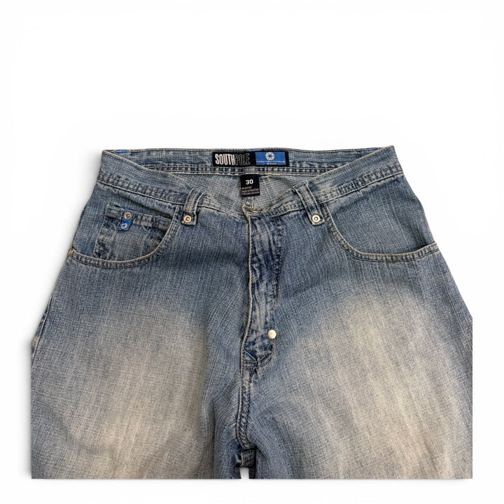 Vintage Levi's Silver Tab Baggy Shorts Blue (42")