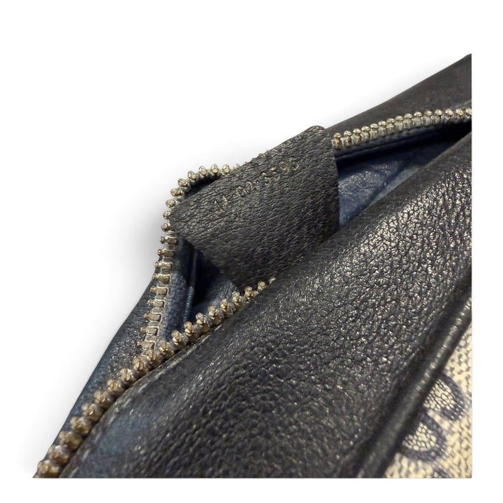 Gucci Monogram GG Boston Bag Grey