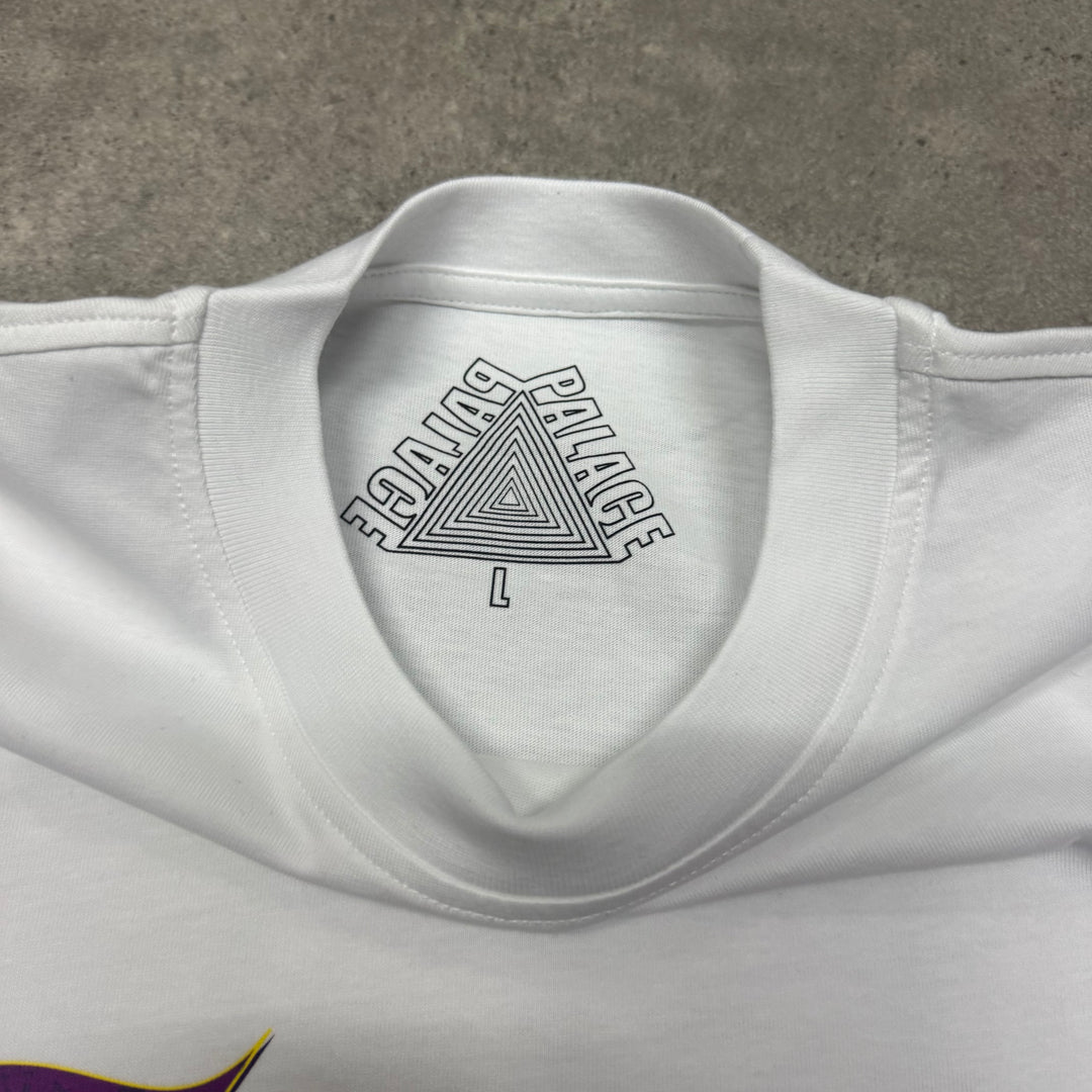 Palace Family Values White Graphic T-Shirt (L)