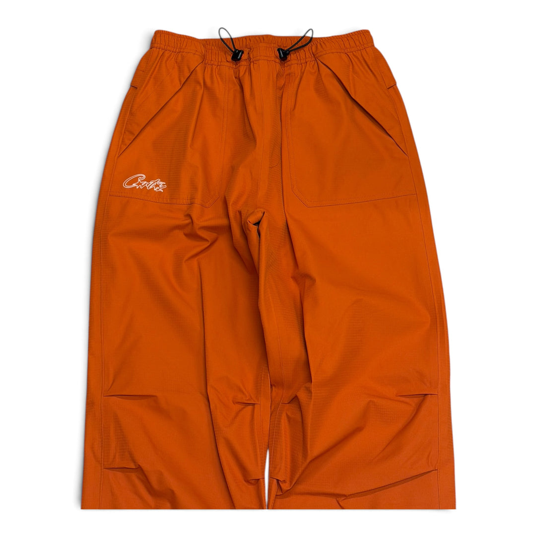 Corteiz RTW Gutta Waterproof  Jacket And Bottoms Orange (M)