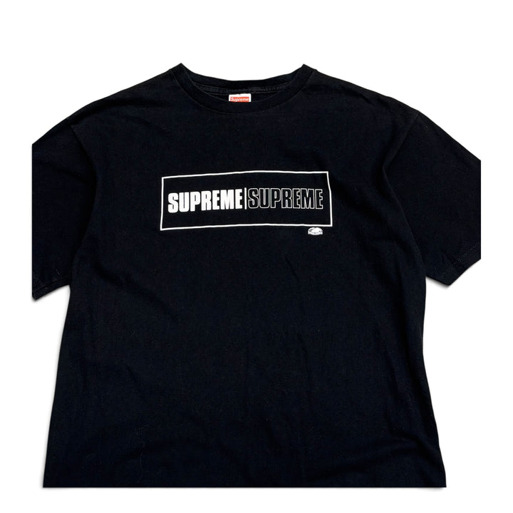 Supreme Spell Out Box Logo T shirt Black (M)