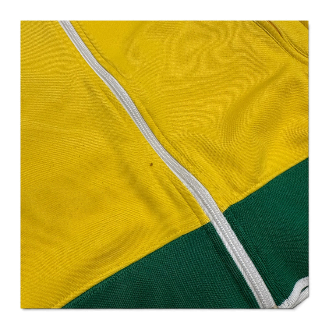 Nike Brazil Yellow & Green Tracksuit Jacket (S)