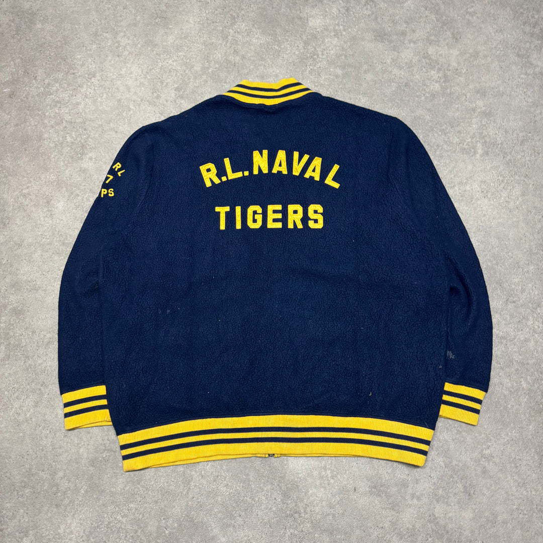 Polo Ralph Lauren Naval Tigers Navy Varsity Jacket (XXL)
