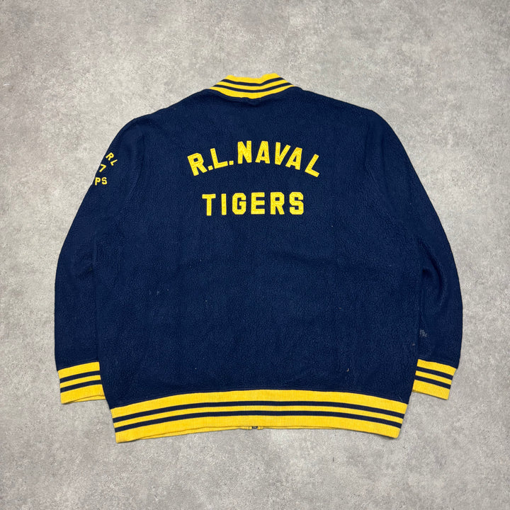Polo Ralph Lauren Naval Tigers Navy Varsity Jacket (XXL)