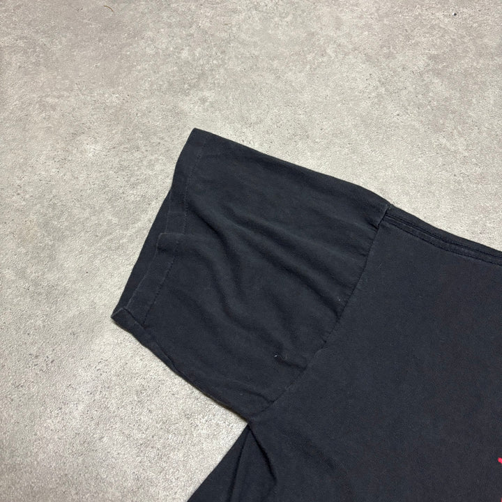 Vintage Winston Racing Black Graphic Pocket T-Shirt (XL)