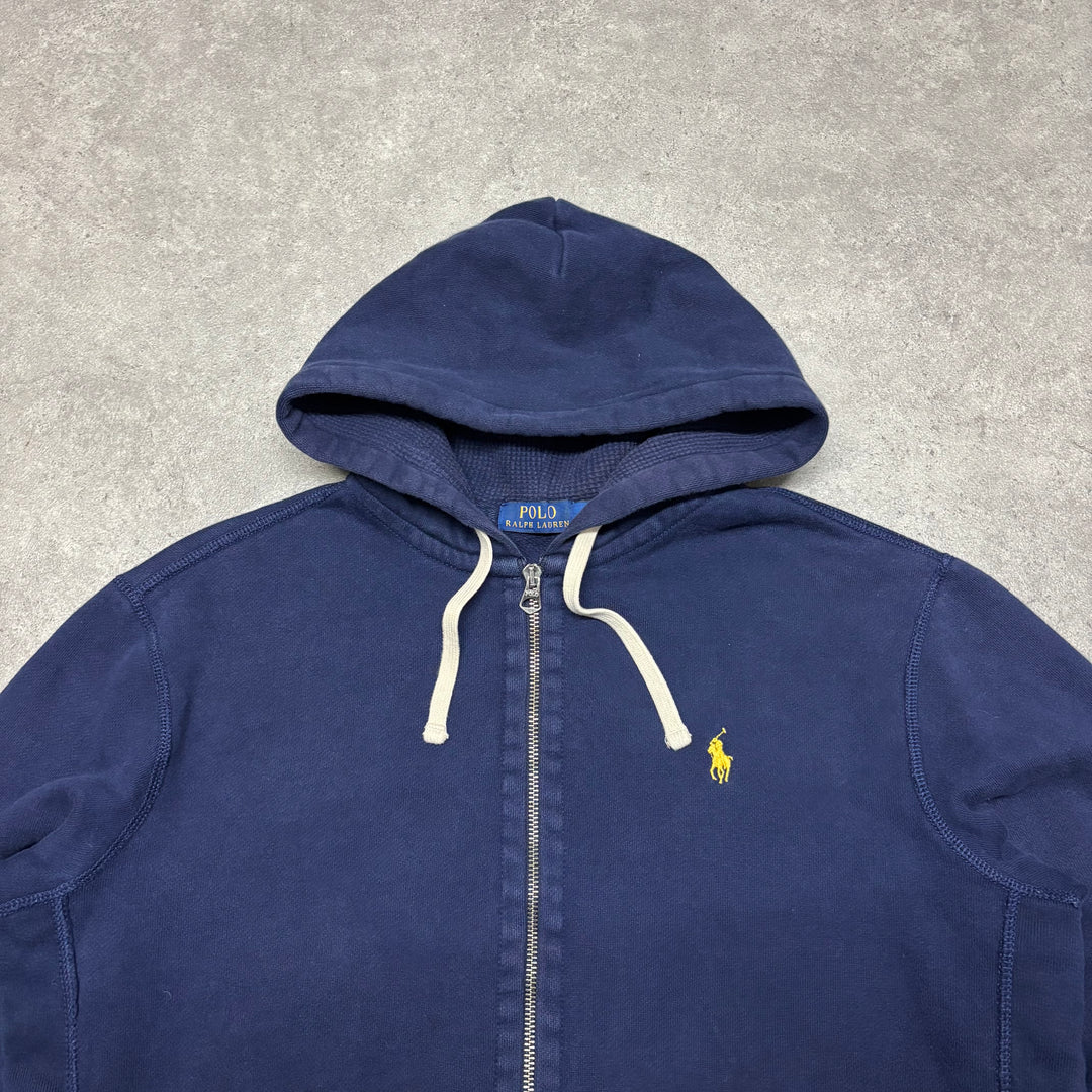 Polo Ralph Lauren Navy Full Zip Hoodie (M)