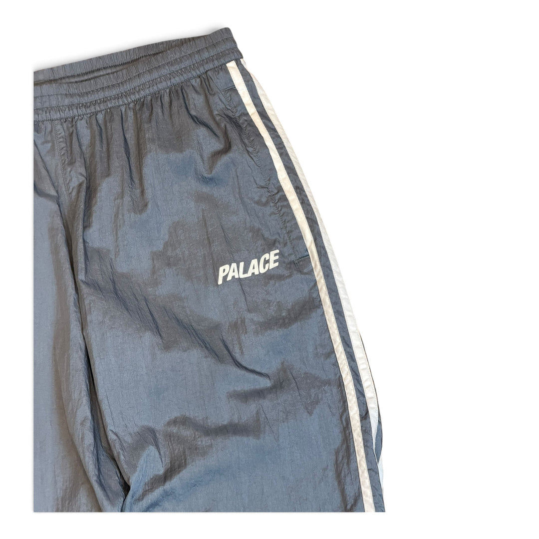 Palace x Adidas Grey Lightweight Tracksuit Bottoms (M)