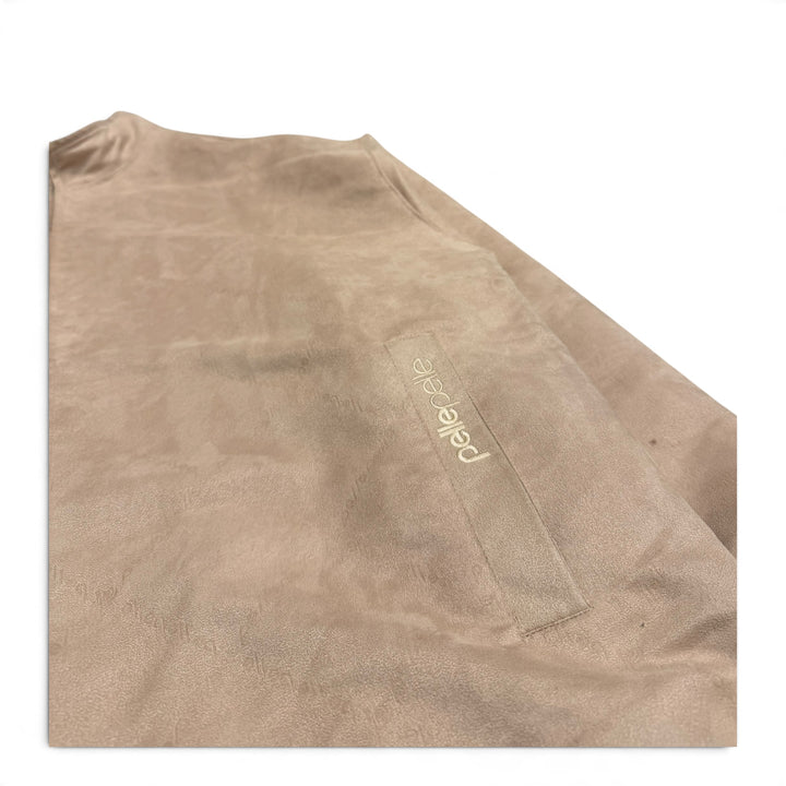 Vintage Pelle Pelle Suede Monogram Leather Jacket Set Cream (L)