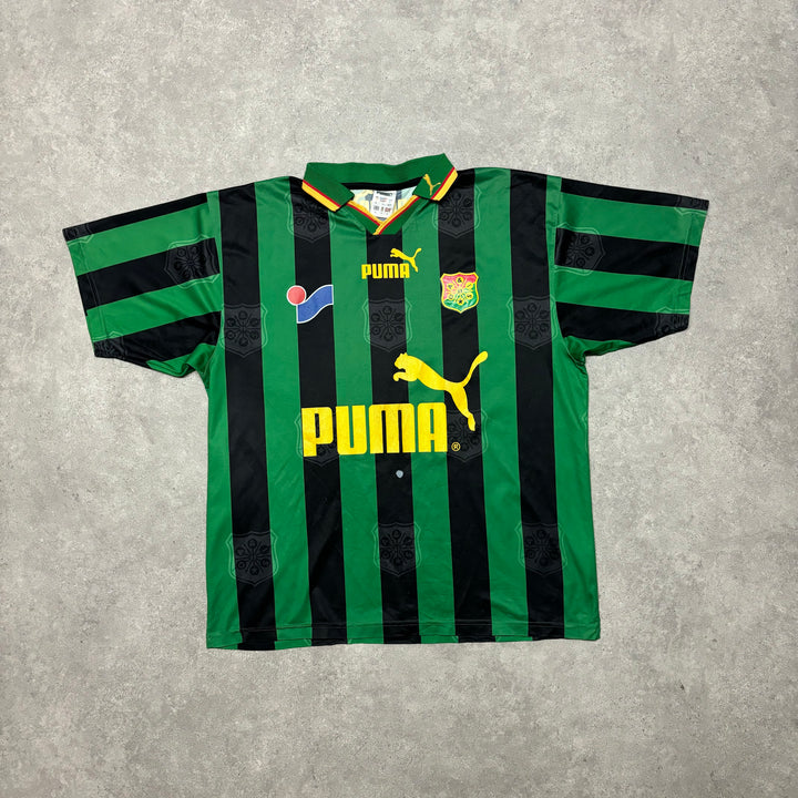 1998' Vintage Puma GAIS Gotëborg Green Football Shirt (XL)