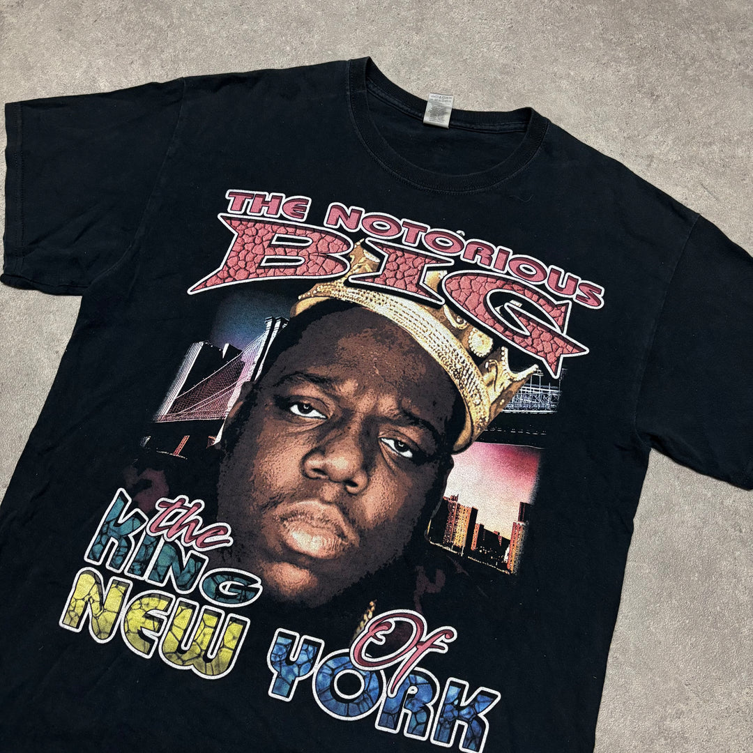Vintage The Notorious BIG Black Graphic T-Shirt (L)
