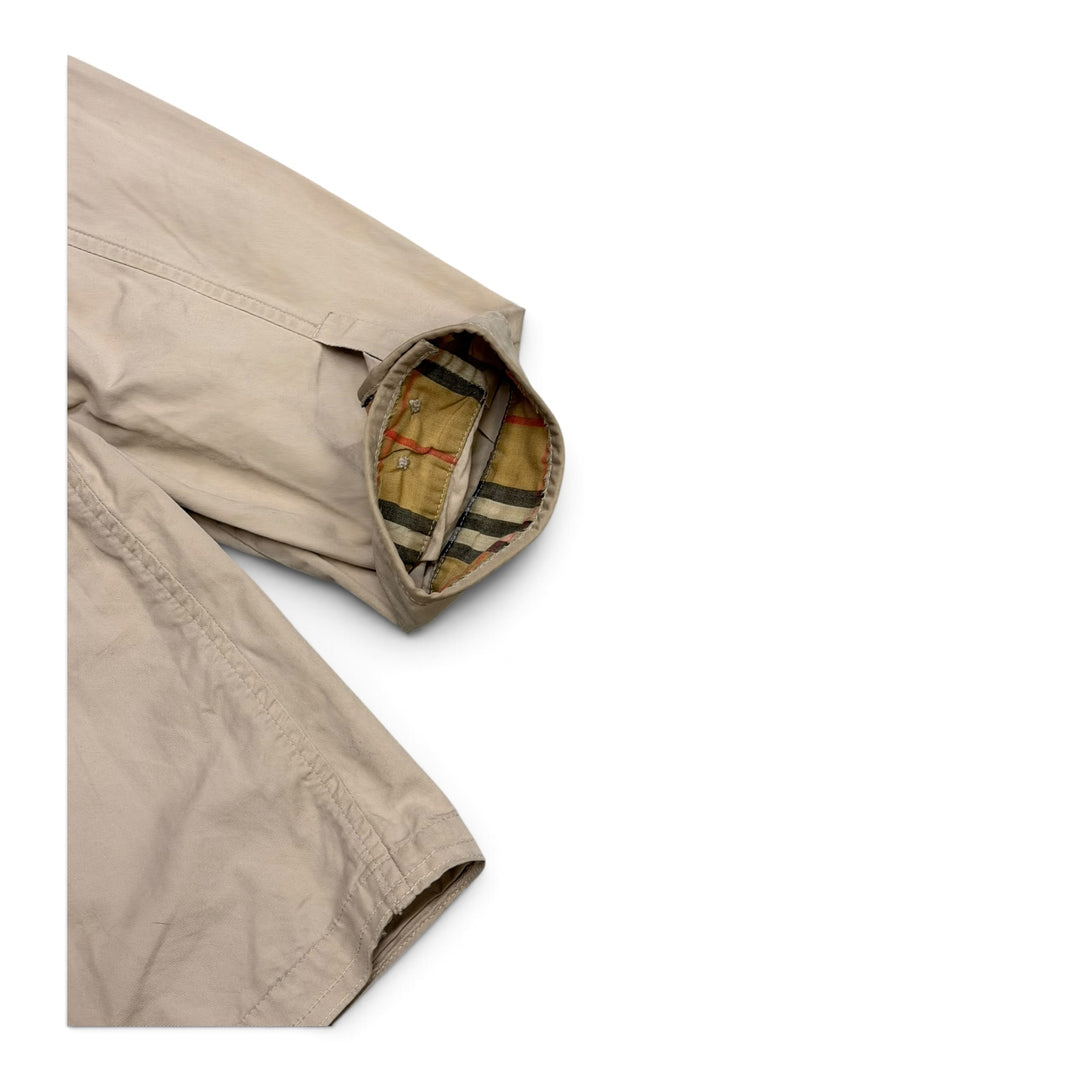 Vintage Burberys Button Up Lightweight Jacket Beige (L)