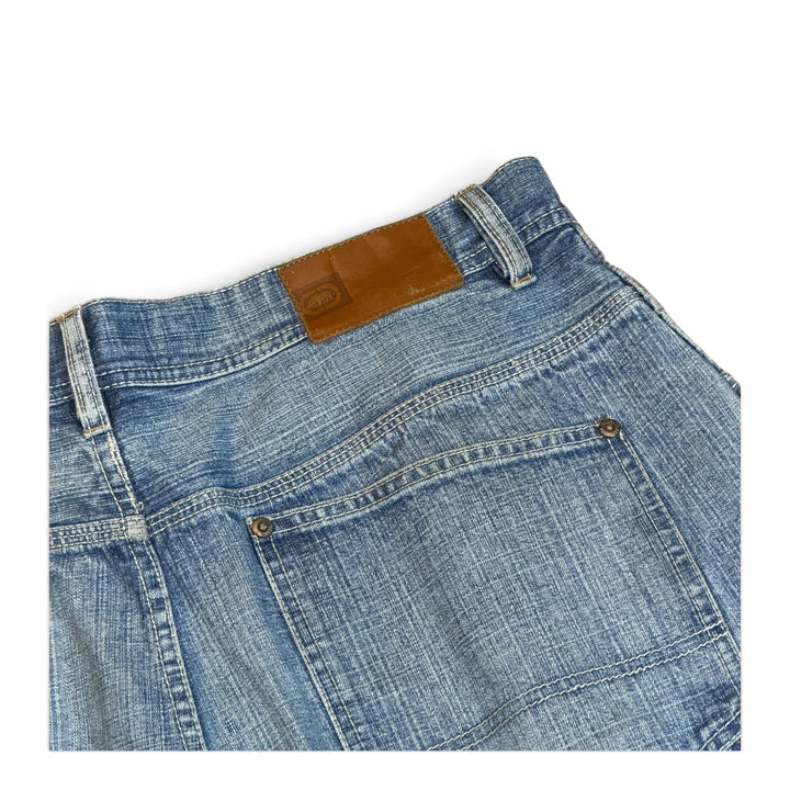 Vintage Ecko Washed Light Blue Baggy Denim Shorts (38)