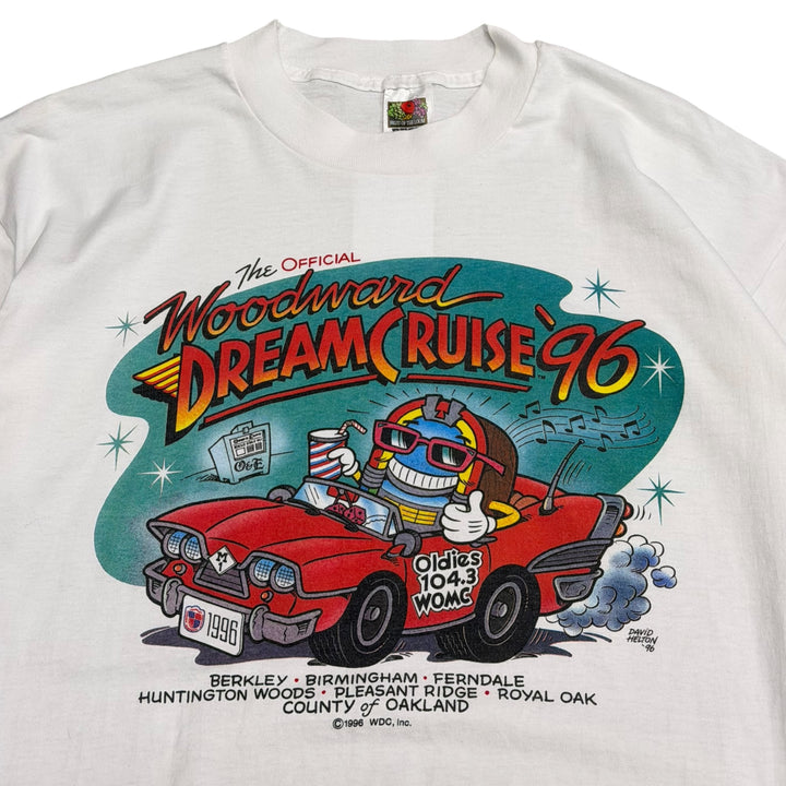 Vintage 90's Woodward Graphic T shirt White (XL)