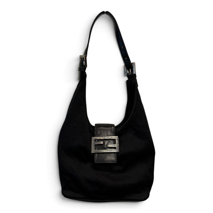 Fendi Mamma Baguette Black Handbag