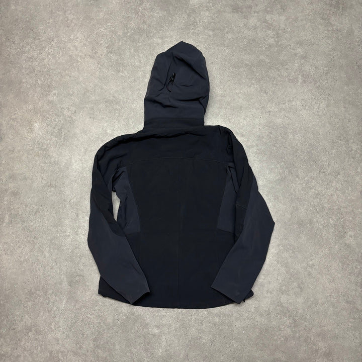 Arc'teryx Black Lightweight Shell Jacket (Women's S)