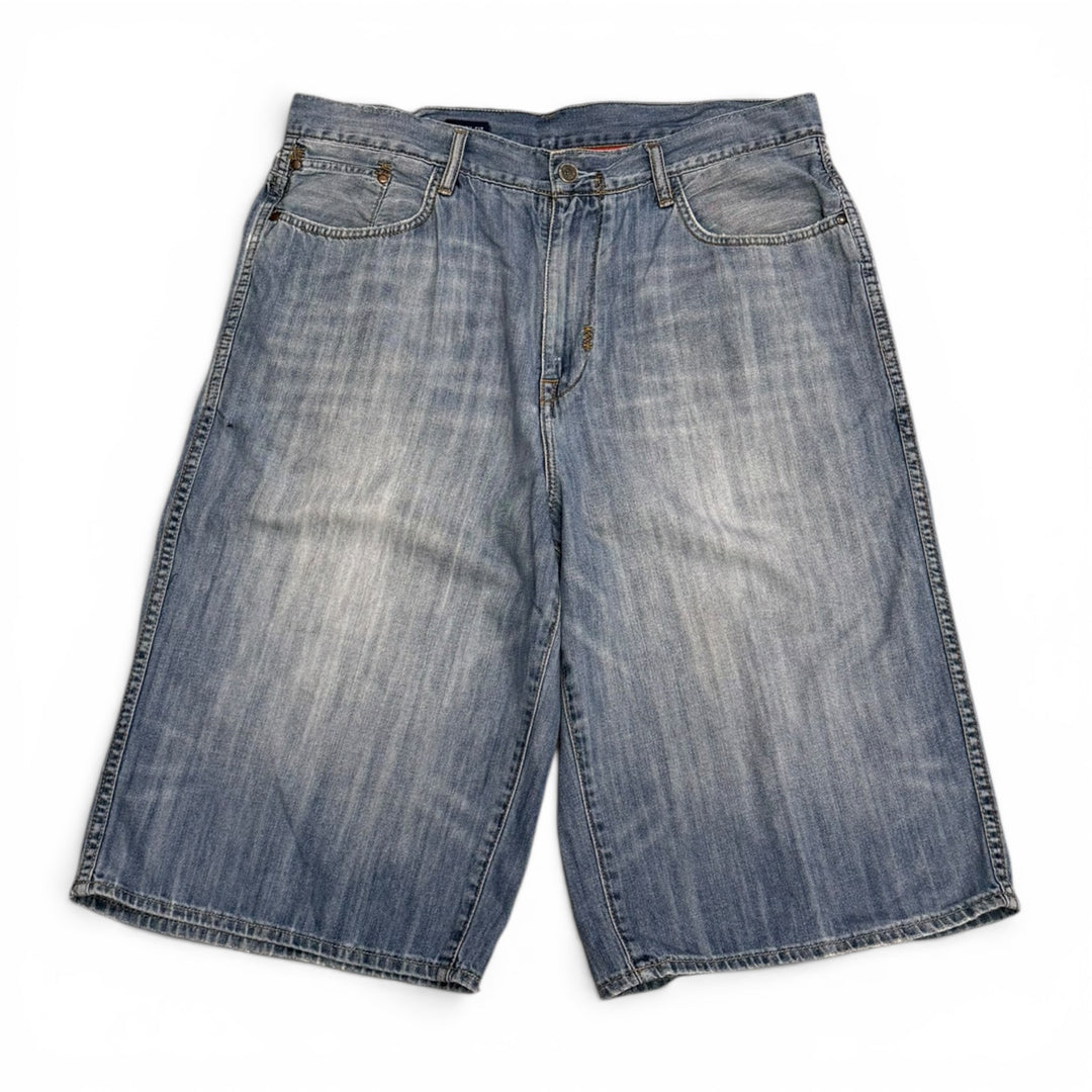 Vintage  90's Ecko Baggy Denim Shorts Blue (38")