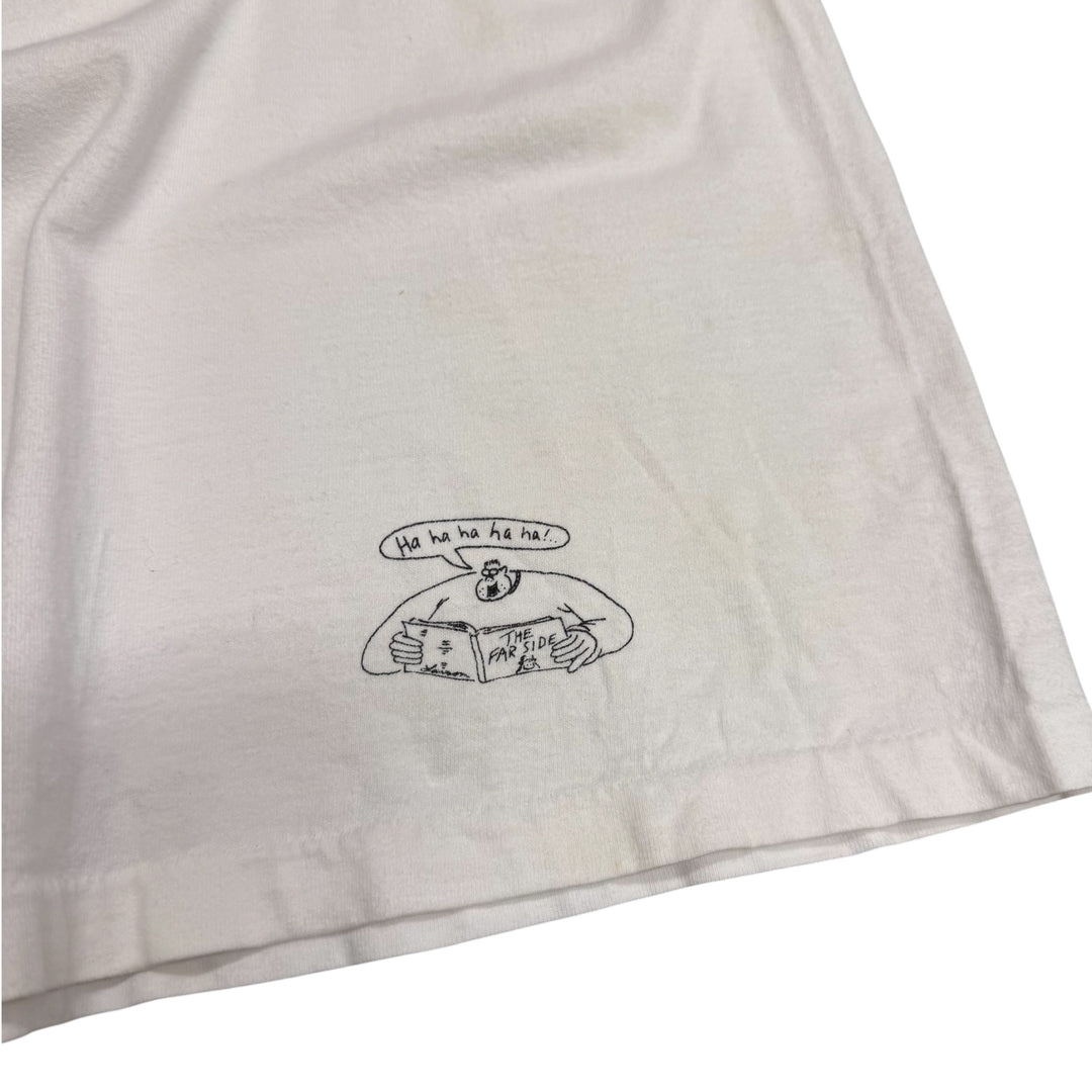 Vintage 80's MR. Osborne Graphic T shirt White (XL)