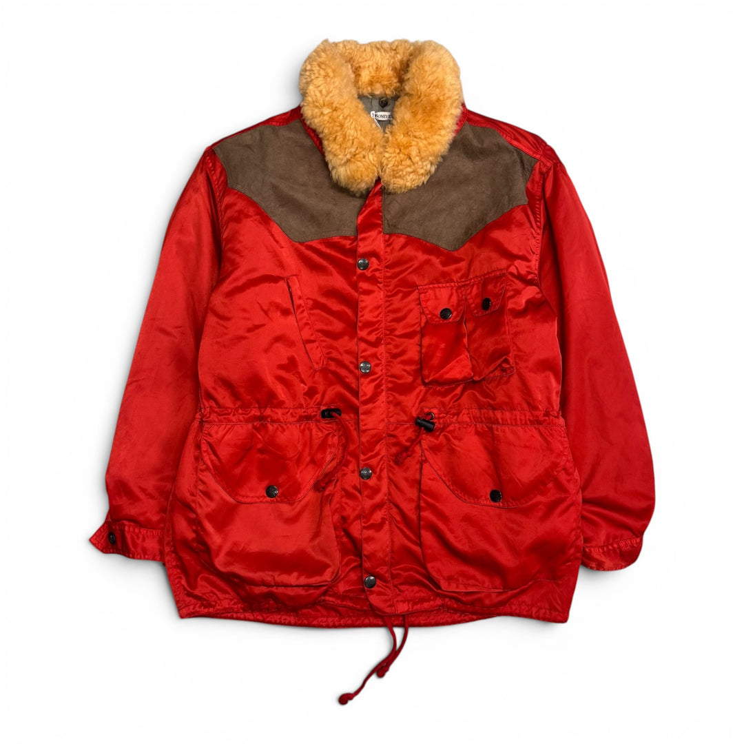 Rare Vintage Boneville 1987 Puffer Jacket Red (L)