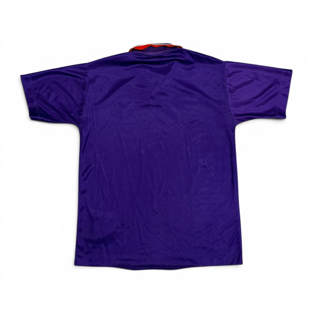 1995-97 Fiorentina Home Football Shirt Purple (L)