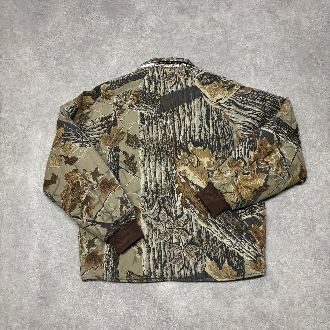Supreme Real Tree Camo Reversible Padded Jacket (M)