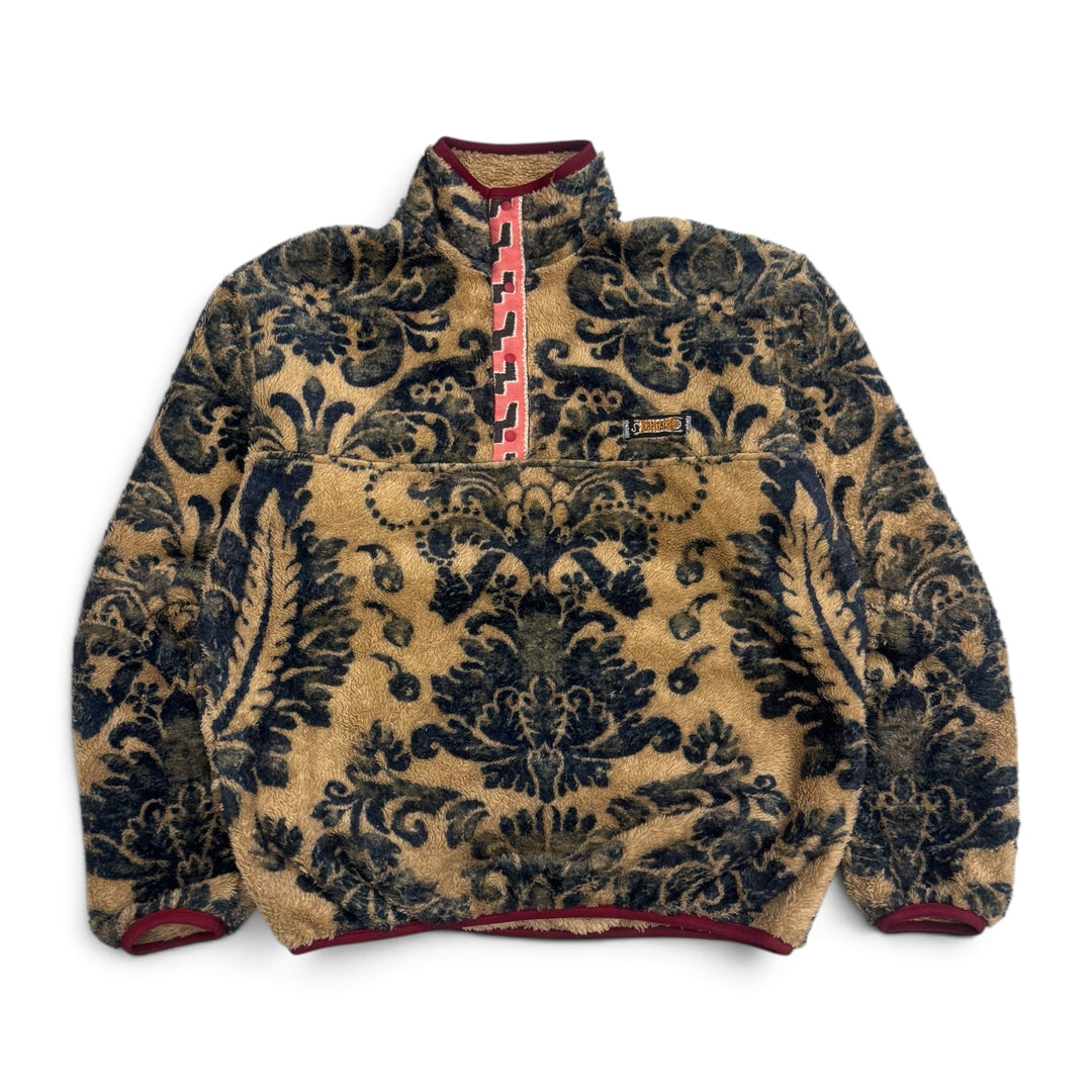 Kapital Virgin Mary Damask Fleece Brown (S)