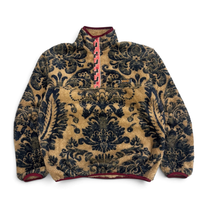 Kapital Virgin Mary Damask Fleece Brown (S)