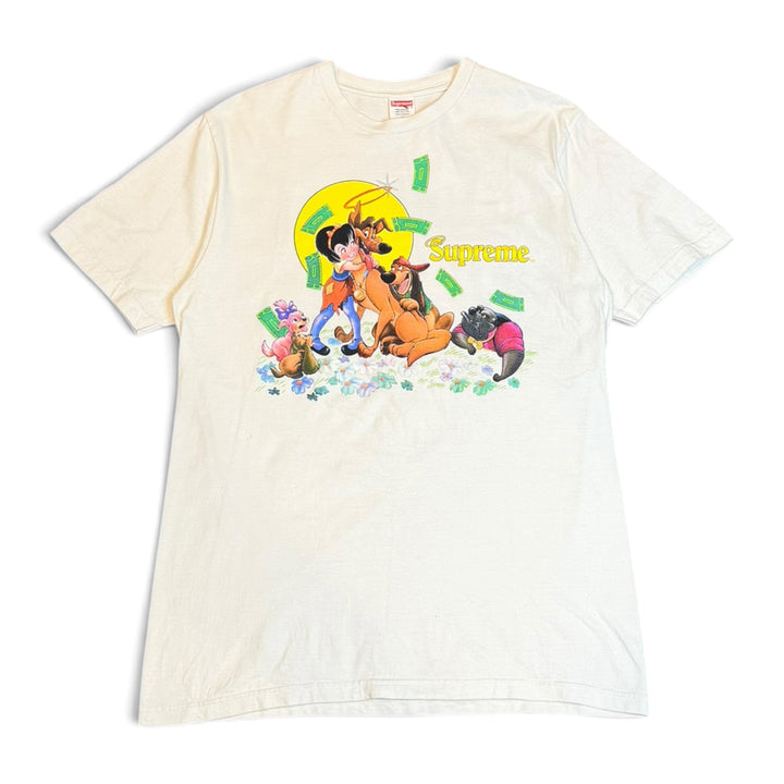 Supreme White All Dogs Go To Heaven T-Shirt (M)