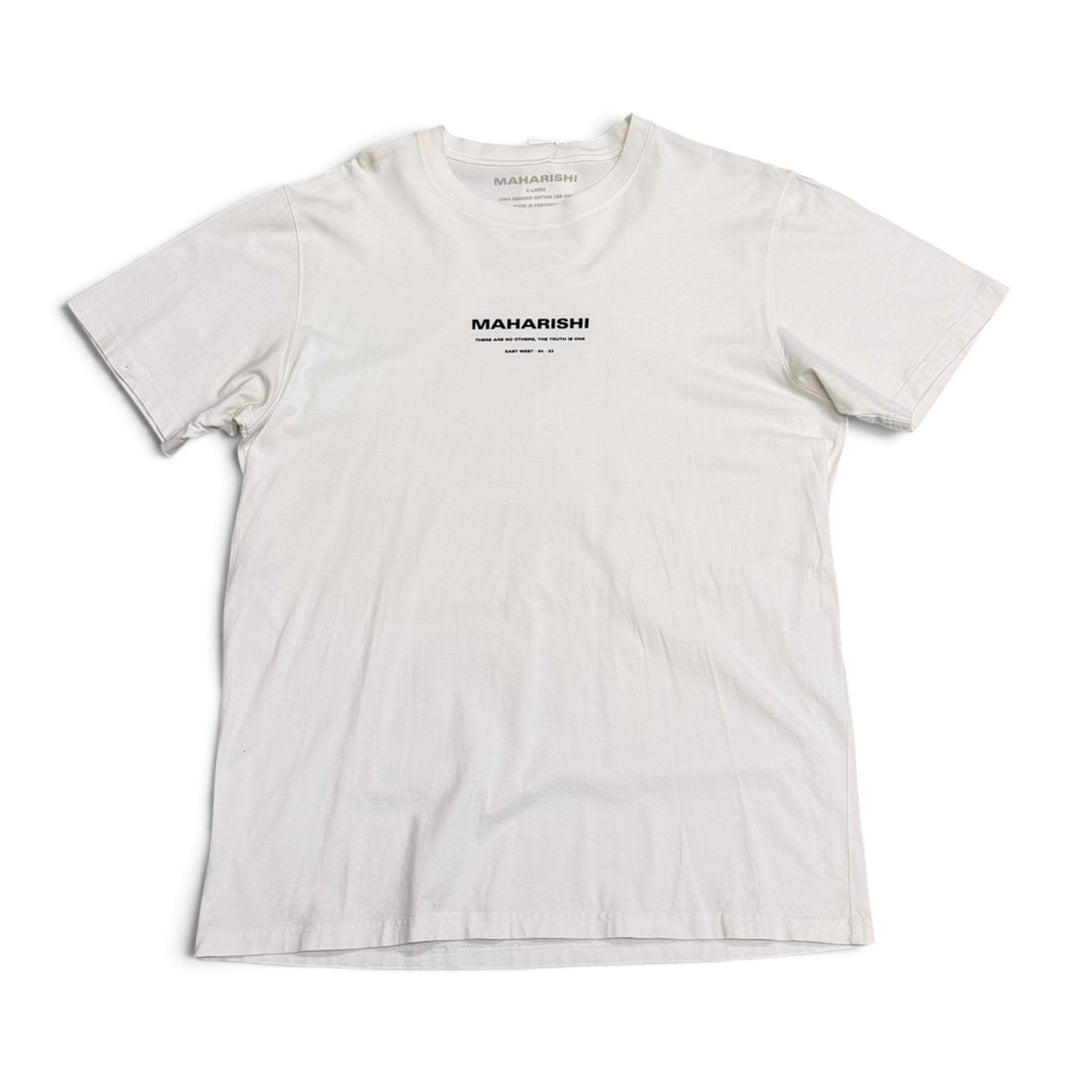Maharishi The Truth Is On Graphic T shirt White (XL)