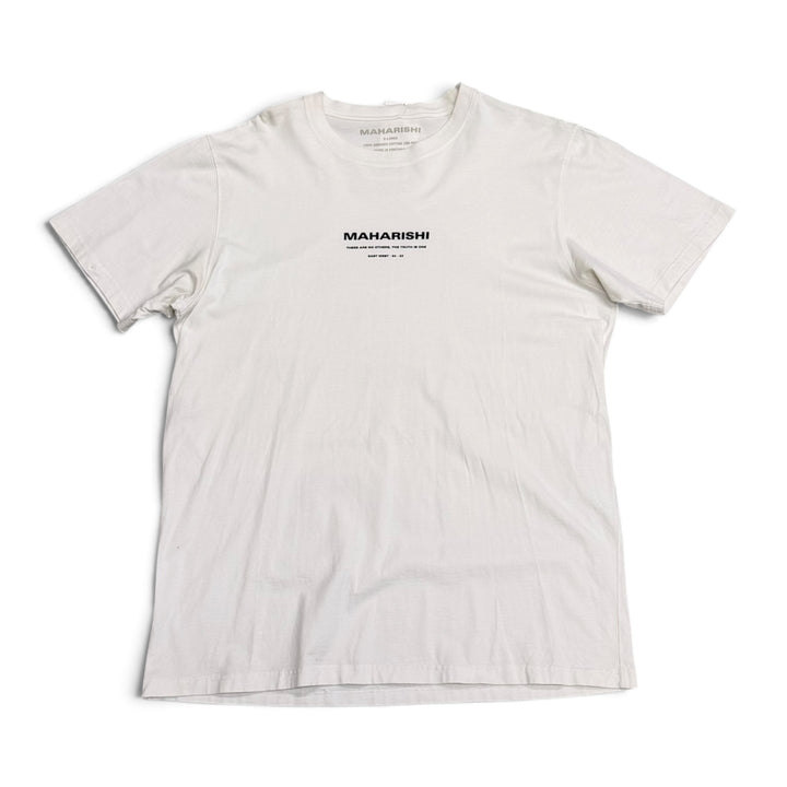 Maharishi The Truth Is On Graphic T shirt White (XL)