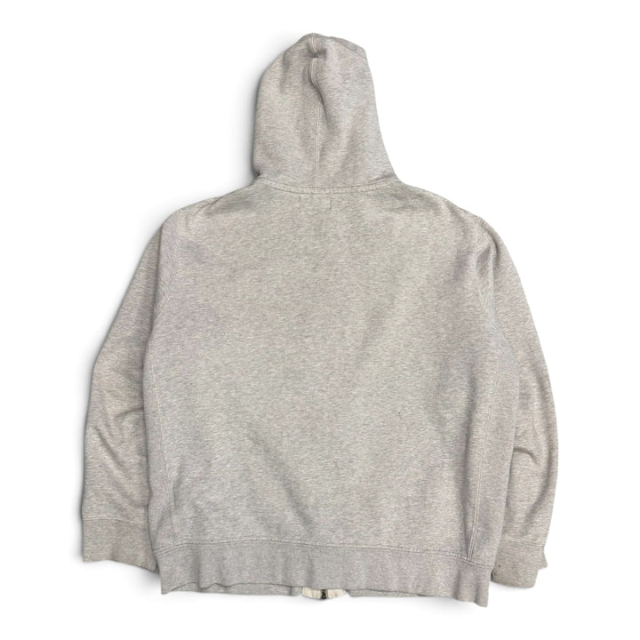 Vintage Polo Ralph Lauren Zip Up Hoodie Gray (XXL)