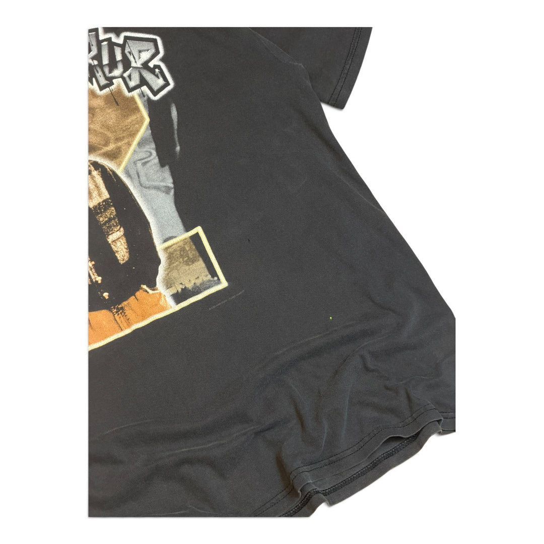90's Vintage Tupac Shakur Black Graphic T-Shirt (XL)