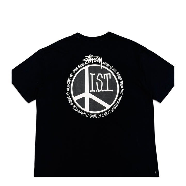 Stussy Black Graphic T-shirt (M)