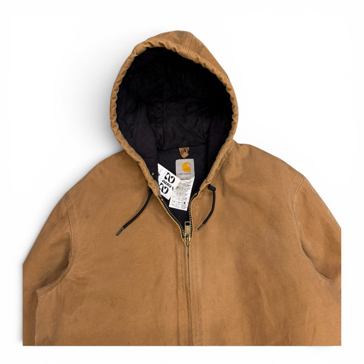Vintage Carhartt Tan Fleece Lined Active Jacket (M)