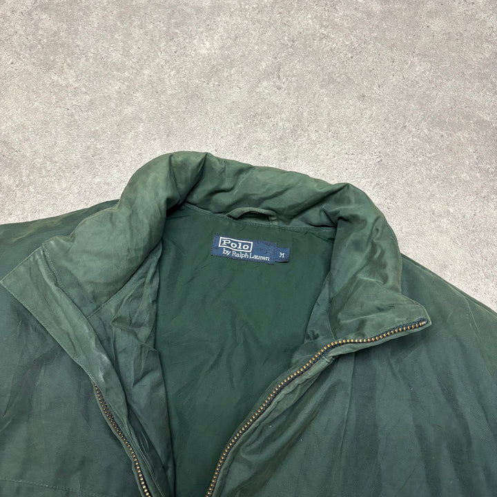 Vintage Polo Ralph lauren Green Puffer Jacket (L)