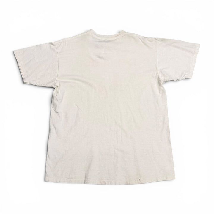 90's Vintage Jose Cuervo White Graphic T-Shirt (L)