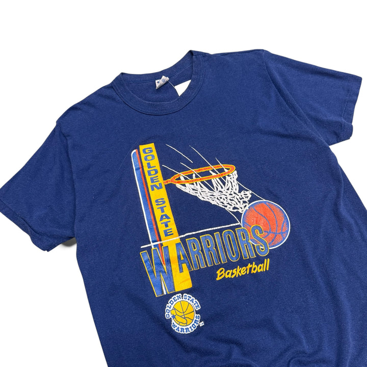 Vintage Champion Golden State Warriors Blue Graphic T-Shirt (L)