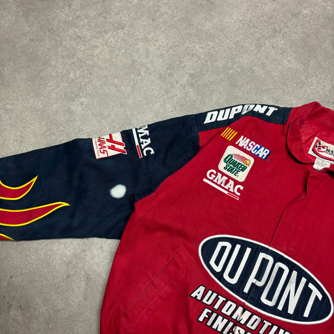 Vintage Dupont Red Nascar Racing Jacket (S)