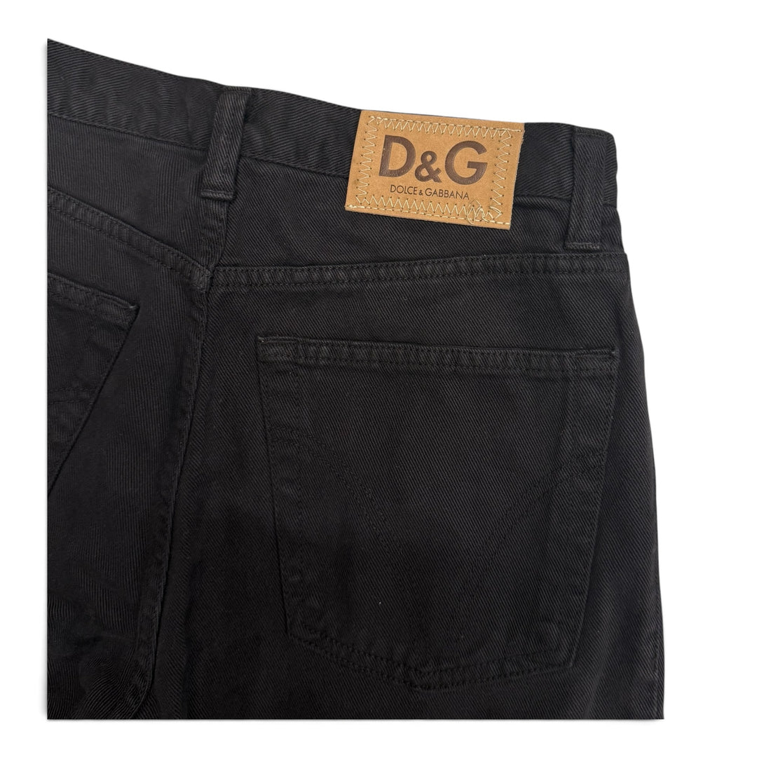 Dolce & Gabbana Straight Fit Jeans Black (30)