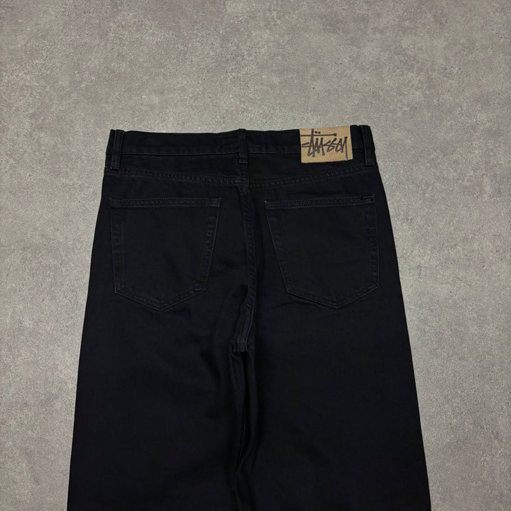 Stussy Black Denim Jeans (30x32)