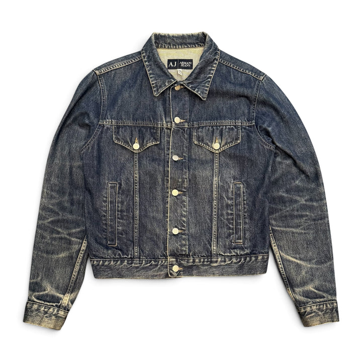 Vintage Armani Denim Jacket Blue (M)