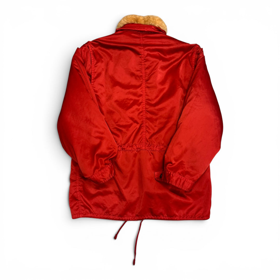 Rare Vintage Boneville 1987 Puffer Jacket Red (L)
