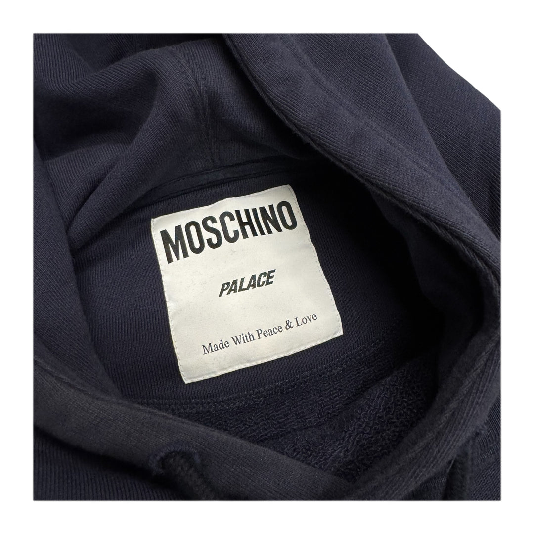 Palace Moschino Hoodie Navy (XL)
