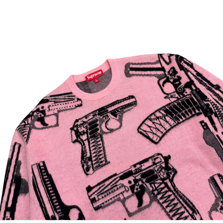 Supreme Guns Sweater Pink (L)